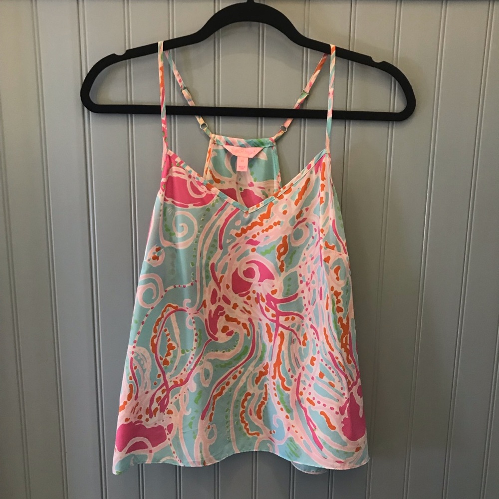 Dusk silk cami in Jellies Be Jammin